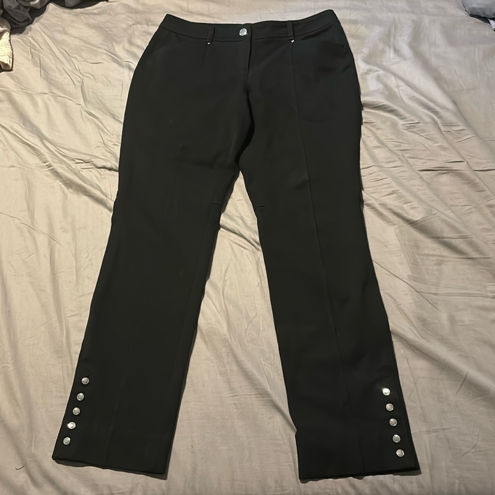 Black Trouser Work Pants - WHBM